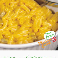 Just as fast as basic boxed mac & cheese, this version has a creamy mushroom flavor.