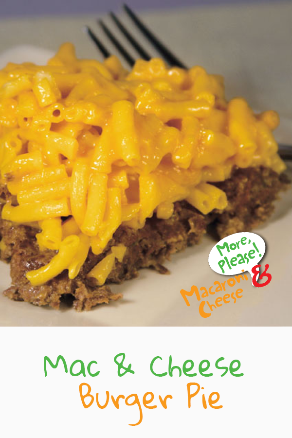 Mac & Cheese Burger Pie