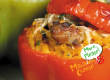 Mac & Cheese Stuffed Bell Peppers